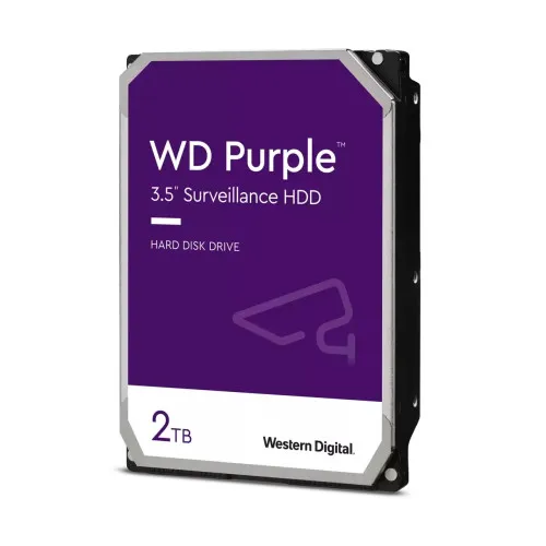Disco Duro WD  2TB Purple™ - Almacenamiento Profesional para CCTV